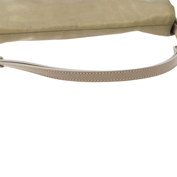 CHRISTIAN DIOR Maris Pearl Beige Nyl Small Shoulder Bag  -  RU1919 - Picture 10 of 16